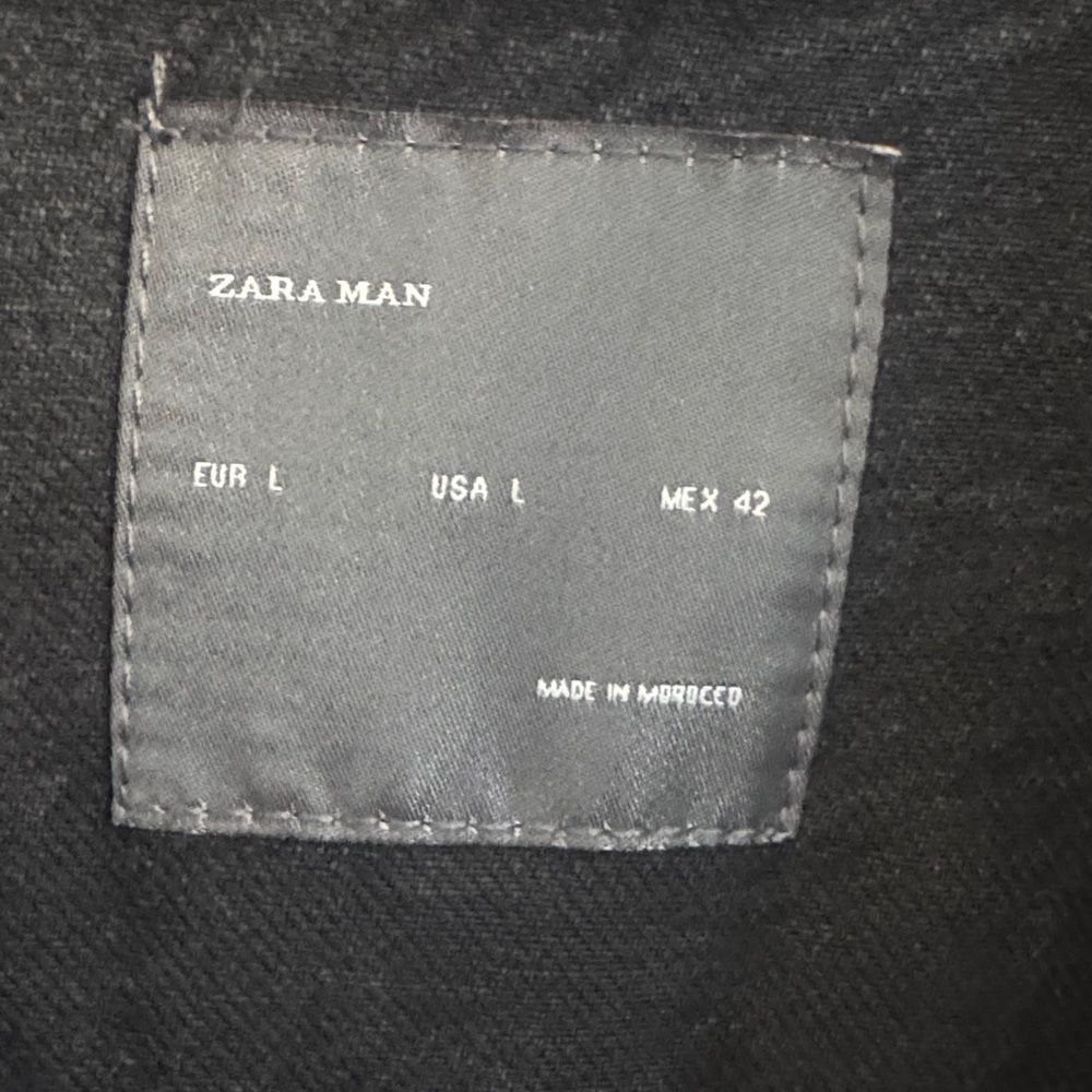 Zara Black Vest with Red Embroidery - Picture 4 of 6